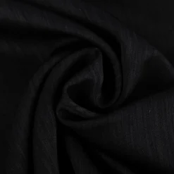 Vorhangstoff Dekostoff Menari Struktur meliert Schwarz 152cm Breite