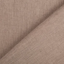 Vorhangstoff Dekostoff mit Strukturoptik in uni Taupe pflegeleicht und weich fallend 1,50m Breite
