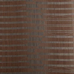 Vorhangstoff Jacquard Stoff Linux Braun und Grau 154cm Breite