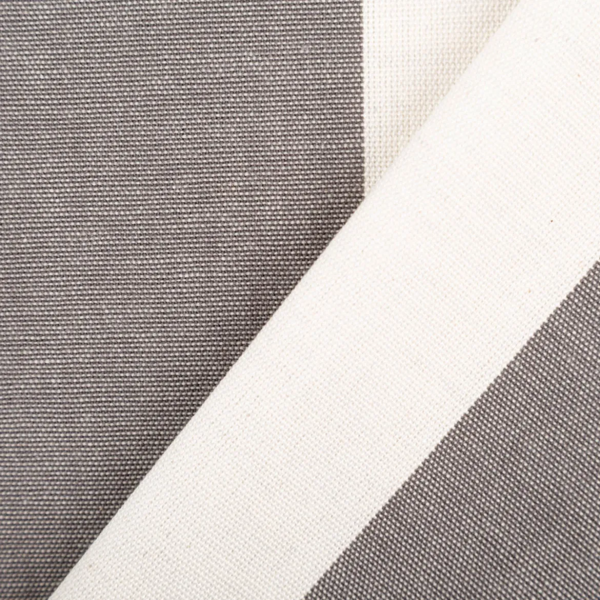 Vorhangstoff Jacquard Stoff Dekostoff Streifen grau ecru pink 165cm Stoffbreite