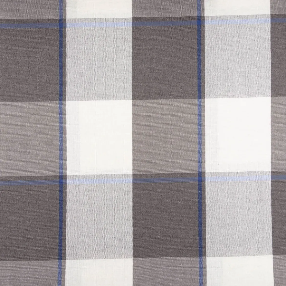 Vorhangstoff Jacquard Stoff Dekostoff Streifen grau ecru blau 165cm Stoffbreite