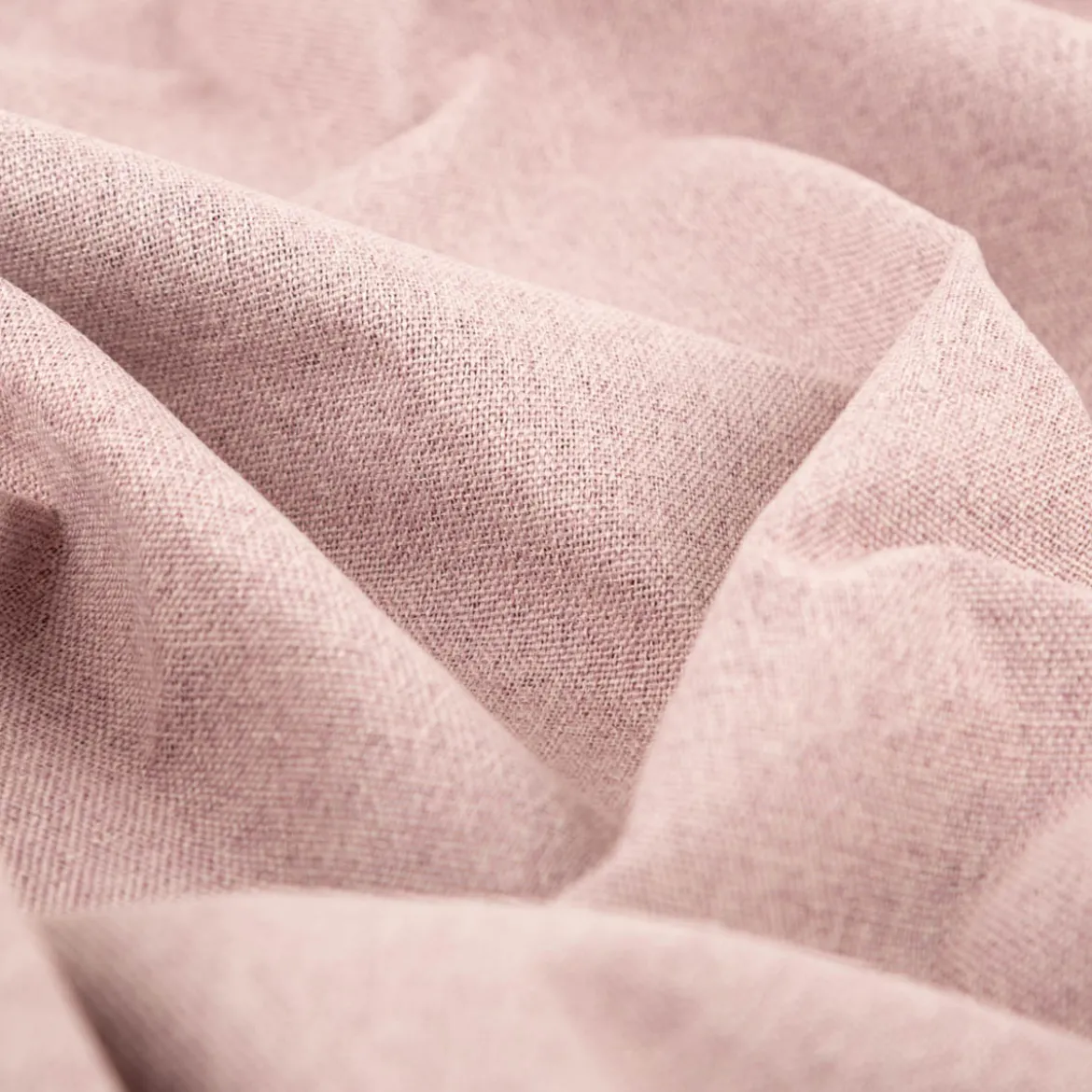 Vorhangstoff Verdunklungsstoff Struktur Rosa meliert Doubleface 1,47m Breite