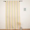 Vorhang Streifen flieder pistazie vanille mit Smok-Schlaufenband 245x130cm (HxB) oder Wunschmaß von SCHÖNER LEBEN.