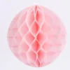Wabenball Papier hellrosa 30x30cm