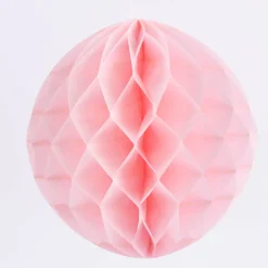 Wabenball Papier hellrosa 30x30cm
