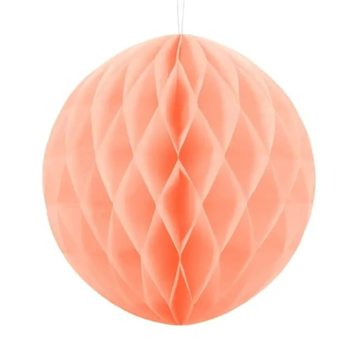 Wabenball Papier light peach 30x30cm