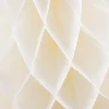 Wabenball Papier weiß 30x30cm