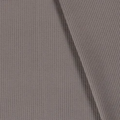 Waffeljersey Baumwolljersey uni grau 1,40m Breite