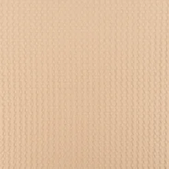 Waffelpique soft Waffelstoff Baumwolle uni sand 1,35m Breite