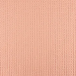 Waffelpique soft Waffelstoff Baumwolle uni hellrosa 1,35m Breite