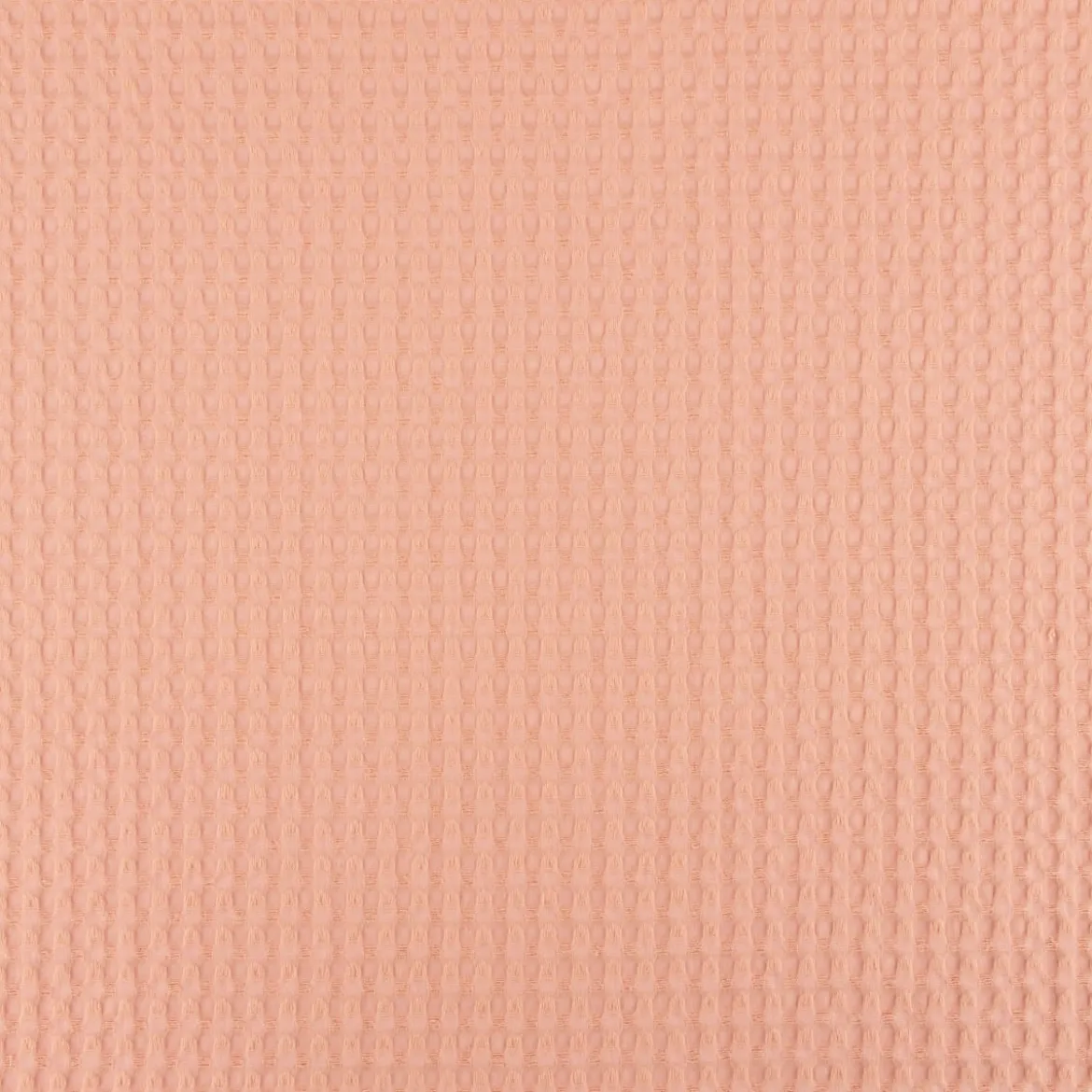 Waffelpique soft Waffelstoff Baumwolle uni hellrosa 1,35m Breite