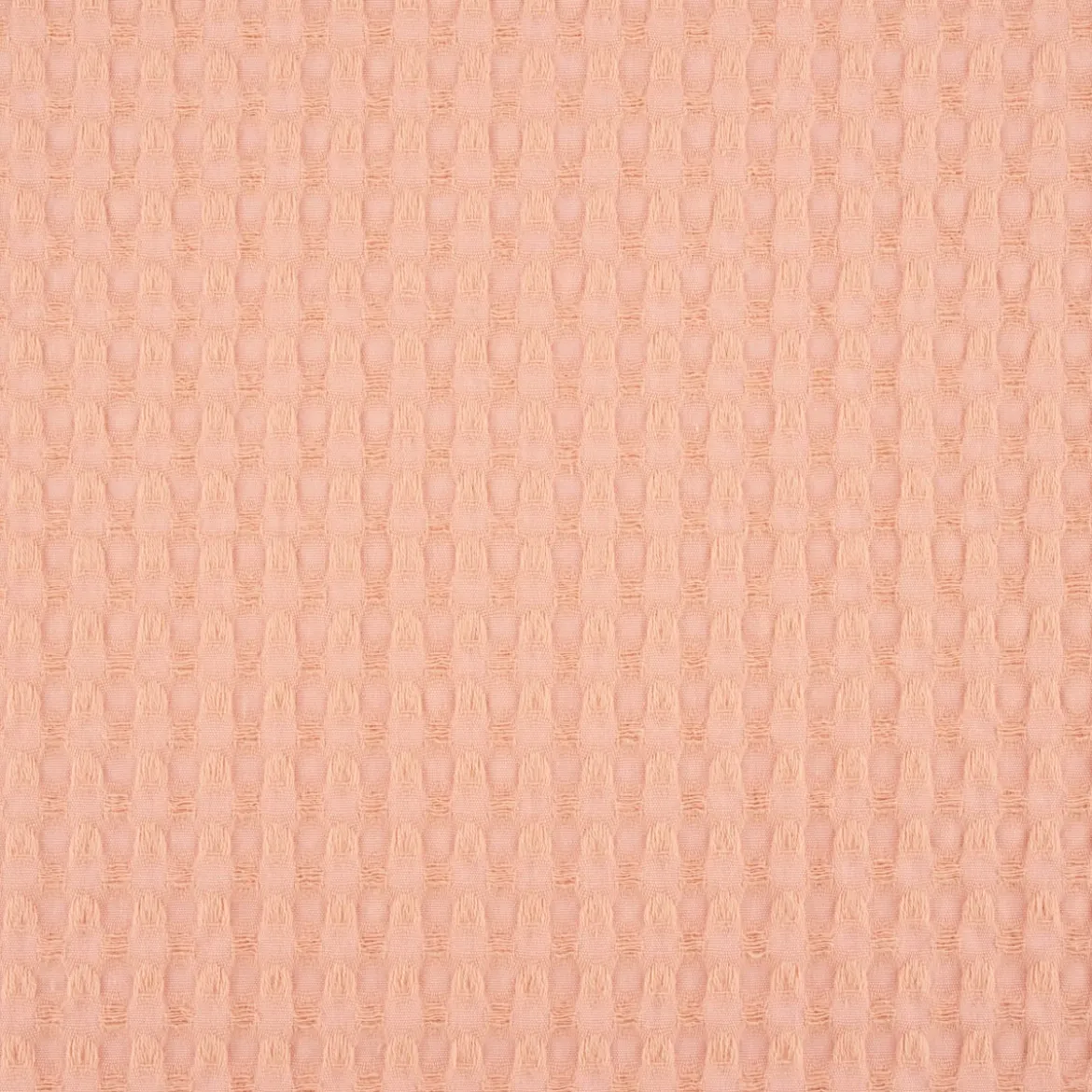 Waffelpique soft Waffelstoff Baumwolle uni hellrosa 1,35m Breite