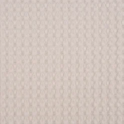 Waffelpique soft Waffelstoff Baumwolle uni hellgrau 1,35m Breite