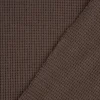 Waffelstrick Doubleface einfarbig taupe 1,4m Breite