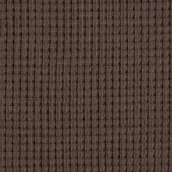 Waffelstrick Doubleface einfarbig taupe 1,4m Breite