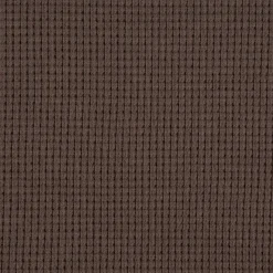 Waffelstrick Doubleface einfarbig taupe 1,4m Breite