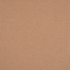 Waffelstrick Doubleface einfarbig sand 1,4m Breite