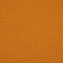 Waffelstrick Doubleface einfarbig ocker 1,4m Breite