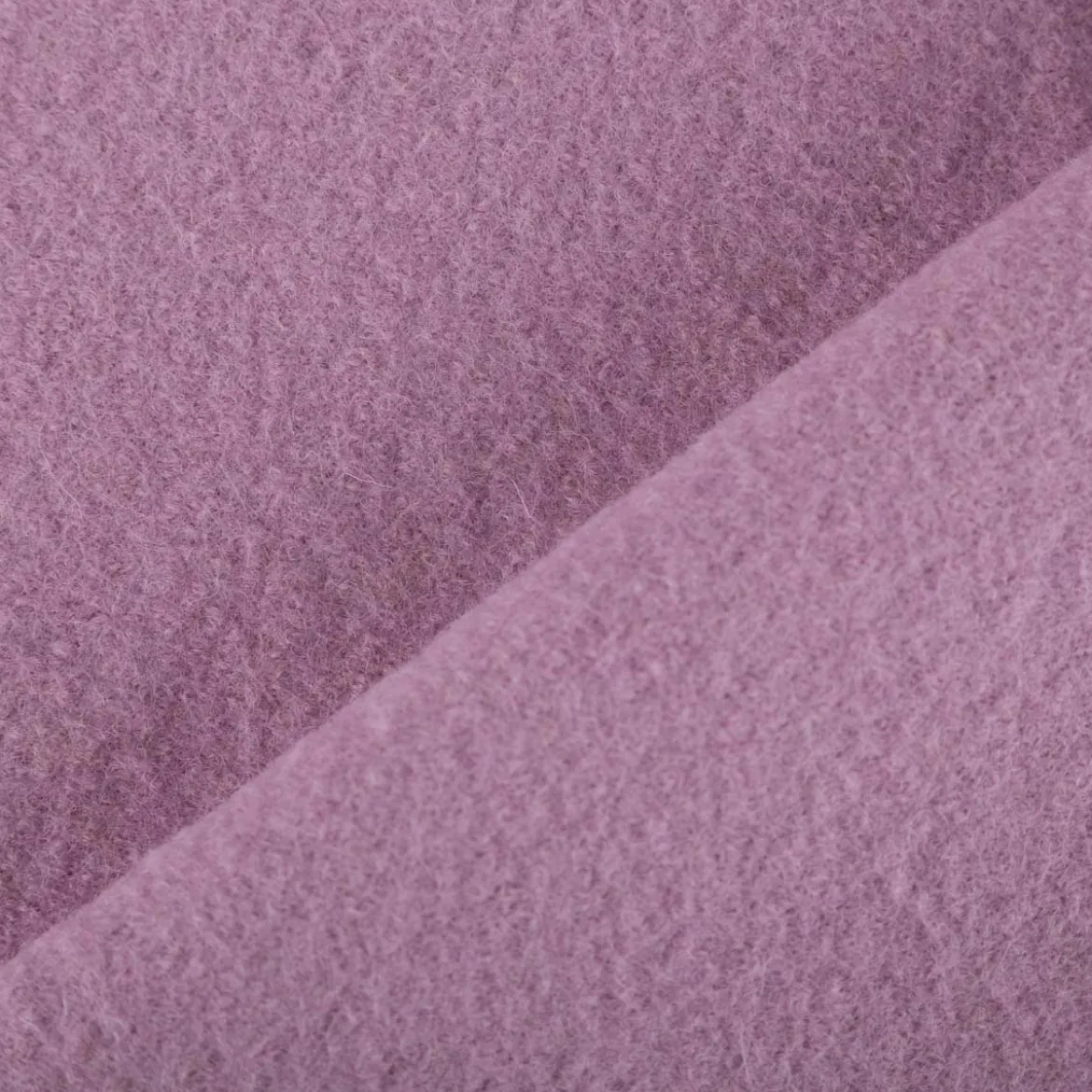 Walkloden Mantelstoff Wollstoff aus reiner Schurwolle rosa 1,46m Breite