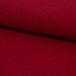 Walkloden Mantelstoff Wollstoff aus reiner Schurwolle rot 147cm Breite