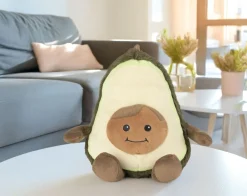 Warmies® Avocado Wärmestofftier – Kuscheltier mit Hirse-Lavendelfüllung & Lavendelduft