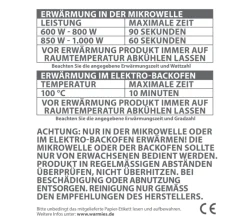 Warmies® Gürteltier Wärmestofftier – Kuscheltier mit Hirse-Lavendelfüllung & Lavendelduft