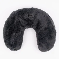 Warmies Nacken Wärmekissen Premium Neck Warmer dunkelgrau 100% Hirse-Lavendelfüllung