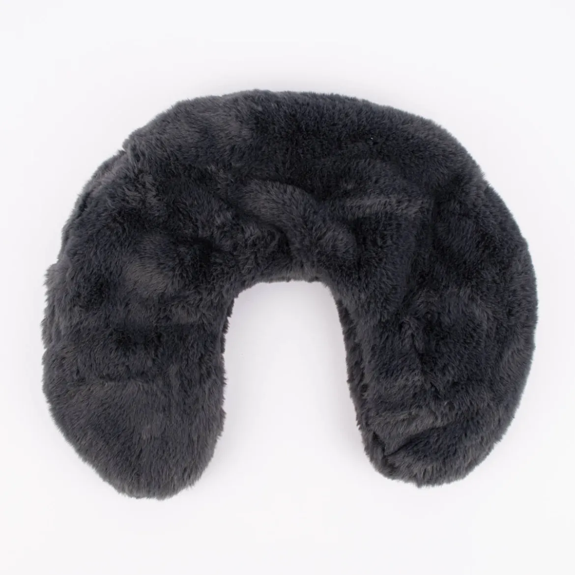 Warmies Nacken Wärmekissen Premium Neck Warmer dunkelgrau 100% Hirse-Lavendelfüllung
