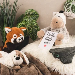 Warmies Wärmestofftier Roter Panda braun weiß 100% Hirse-Lavendelfüllung