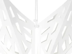 Weihnachtsstern aus Papier 50cm Weiß – Hängedeko für Weihnachten