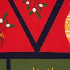 Weihnachtsstoff Baumwollstoff Popeline Adventskalender Digitaldruck bunt 1,4m Breite