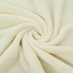 Wellness Fleece Doubleface einfarbig creme 1,45m Breite