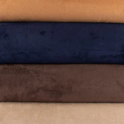 Wellness Fleece Doubleface einfarbig camel 1,45m Breite