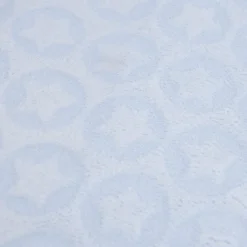 Wellness Fleece Relief Sterne einfarbig hellblau 1,5m Breite