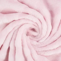 Wellness Fleece Relief Sterne einfarbig rosa 1,5m Breite
