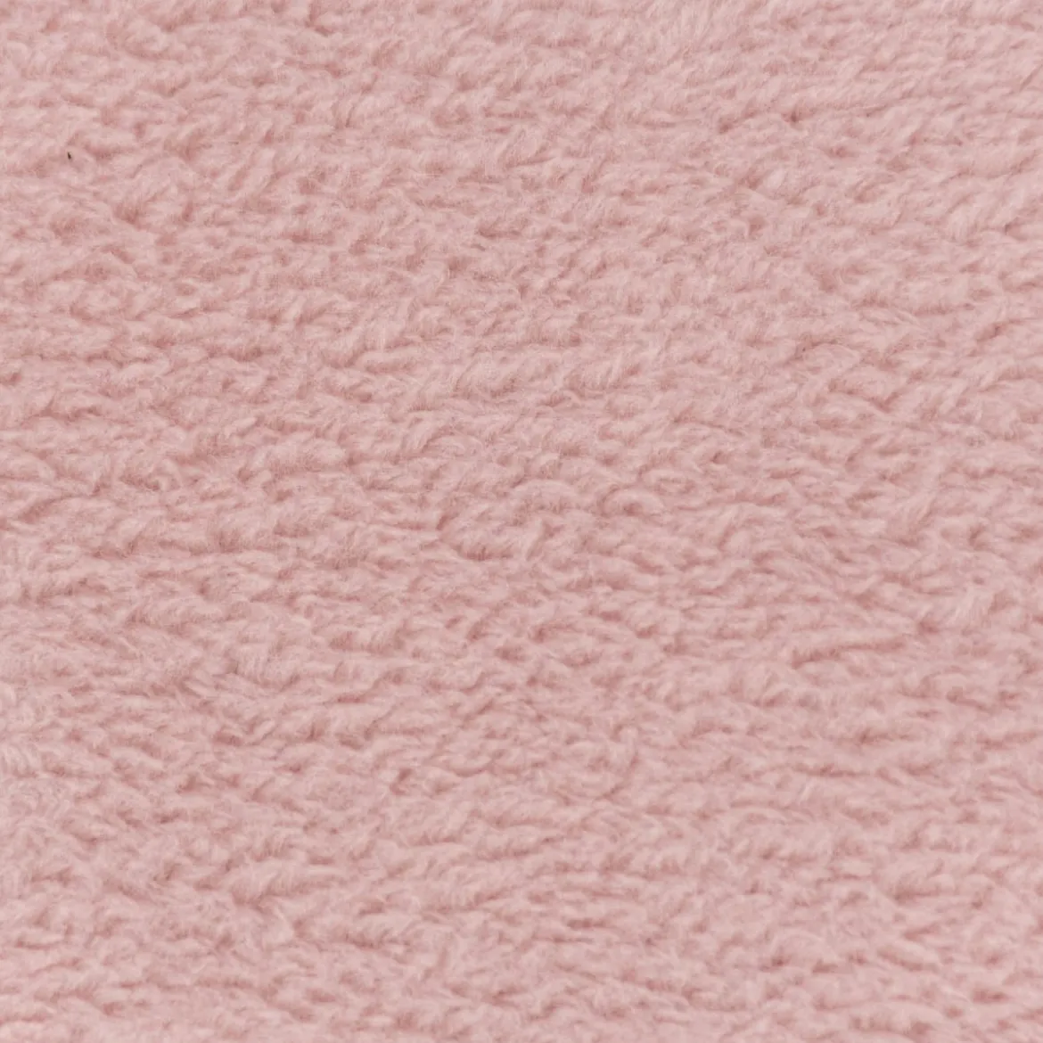 Wellness Fleece Stoff Doubleface einfarbig blush rosa 1,45m Breite