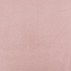Wellness Fleece Stoff Doubleface einfarbig blush rosa 1,45m Breite