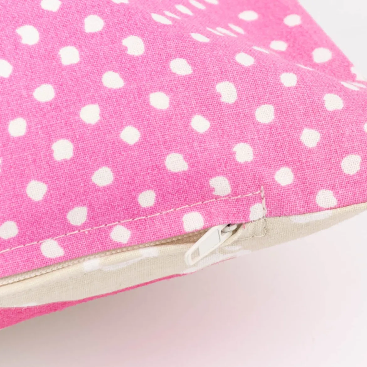 Wendekissenhülle für Kinder Amelie & Friends Dinky Dots sand 40x60cm