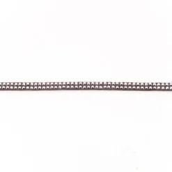 Wildleder Imitat Band grau mit silber farbigen Glitzer Steinen Meterware Breite: 0,5cm