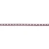 Wildleder Imitat Band grau mit Sterne silberfarbig Meterware Breite: 0,7cm