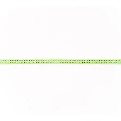 Wildleder Imitat Band lime mit silber farbigen Glitzer Steinen Meterware Breite: 0,5cm