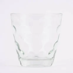 Windlicht Teelicht Trinkglas Dots Glas farblos 9x8,5cm