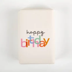 Wohlfühl-Handseife Happy Birthday 100g mit Honig & Rosmarin von Grafik Werkstatt