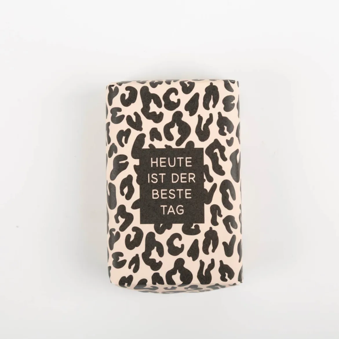 Wohlfühl-Handseife HEUTE IST DER BESTE TAG 100g mit Honig & Rosmarin von Grafik Werkstatt