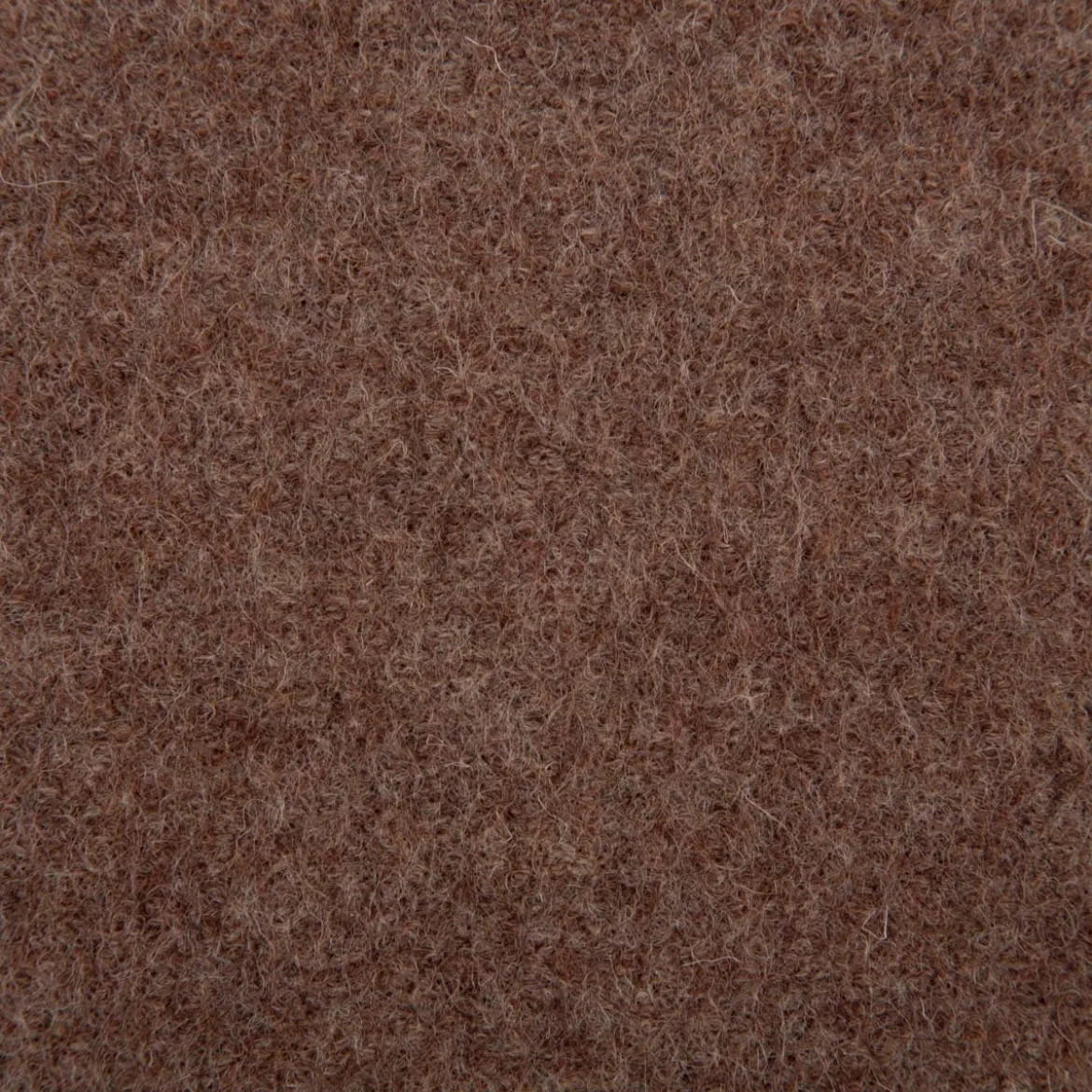 Wollstoff Walkloden aus reiner Schurwolle 410g/qm uni Braun-Taupe Stoffbreite