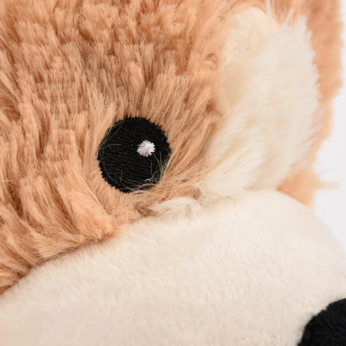 Wärmestofftier unser Welpe beige weiß 100% Hirse-Lavendelfüllung von Warmies®