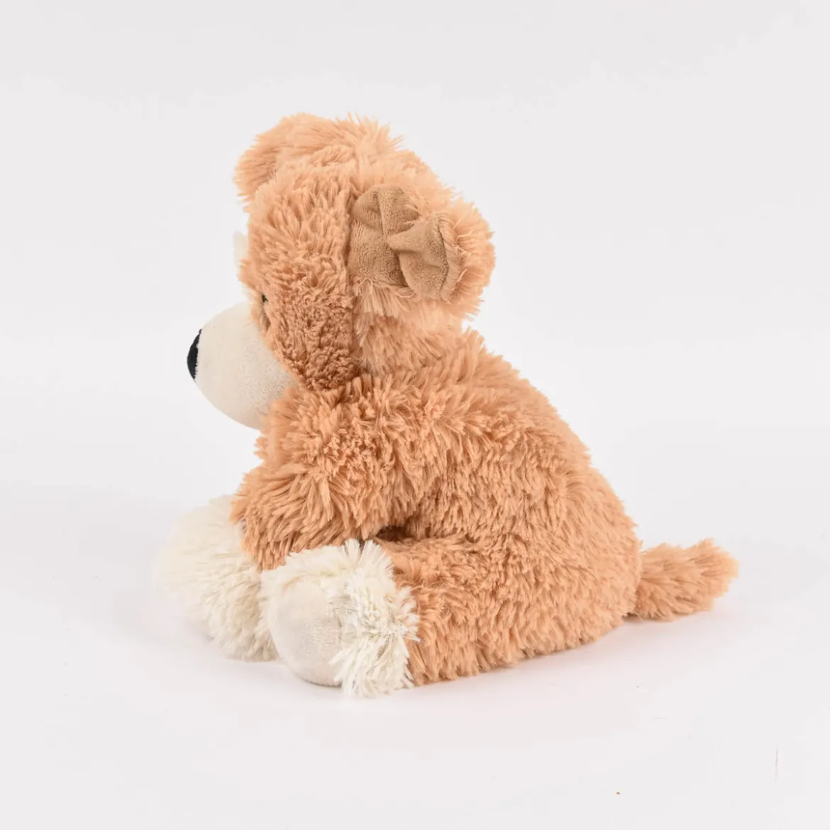 Wärmestofftier unser Welpe beige weiß 100% Hirse-Lavendelfüllung von Warmies®