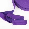 YKK elastisches Falzband / Falzgummi 20mm blaulila Meterware