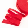 YKK elastisches Falzband / Falzgummi 20mm hochrot Meterware