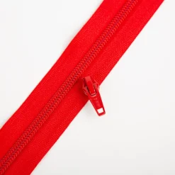 YKK Schieber für Reißverschluss Meterware Kunststoffspirale 5mm in 3cm Breite Rot 1 Stk